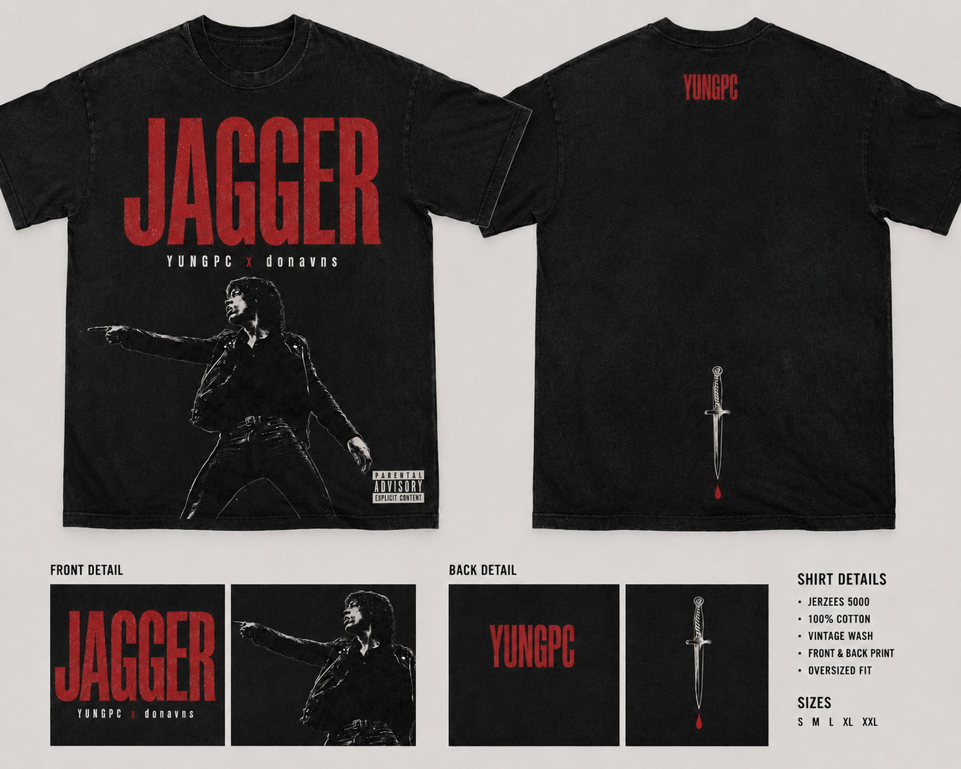 “JAGGER” YUNGPC x donavns