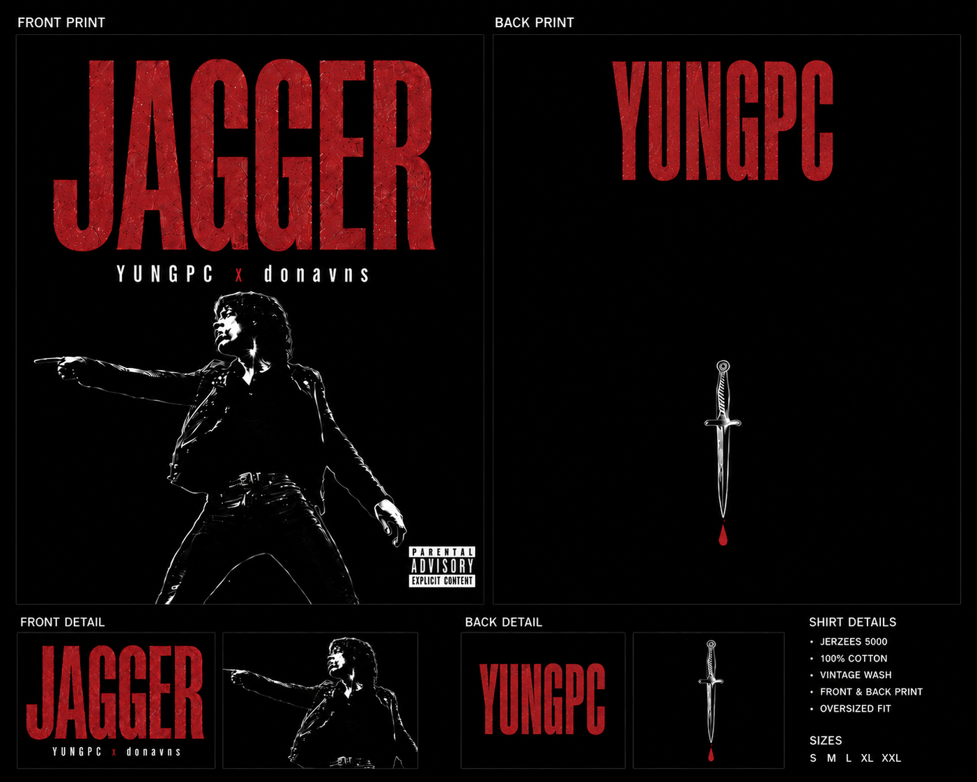 “JAGGER” YUNGPC x donavns