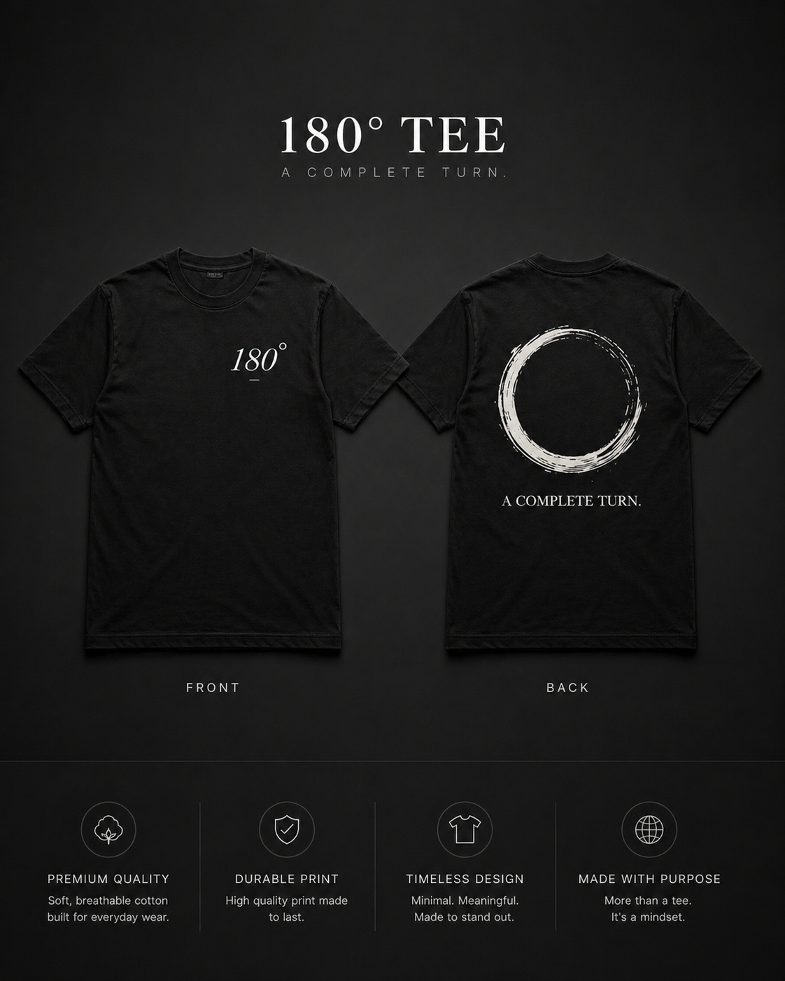 180 “Complete turn” T-Shirt