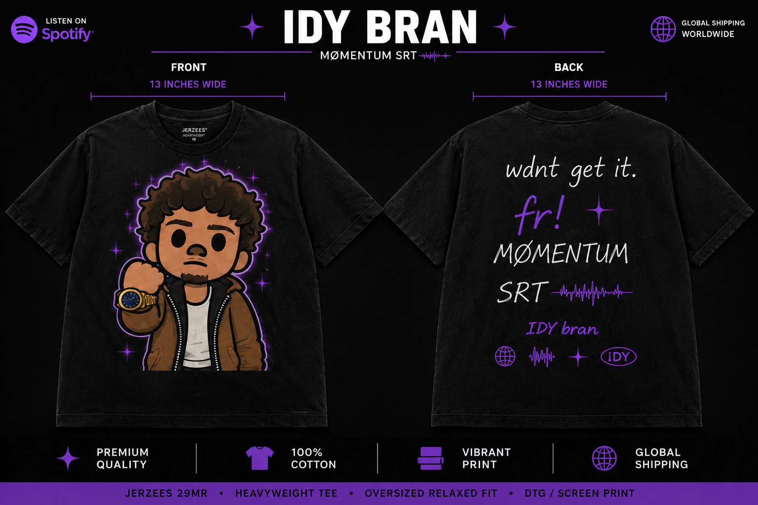 IDY bran “Mømentum SRT” T-Shirt
